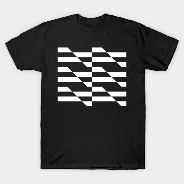 pattern lines T-Shirt by lkn